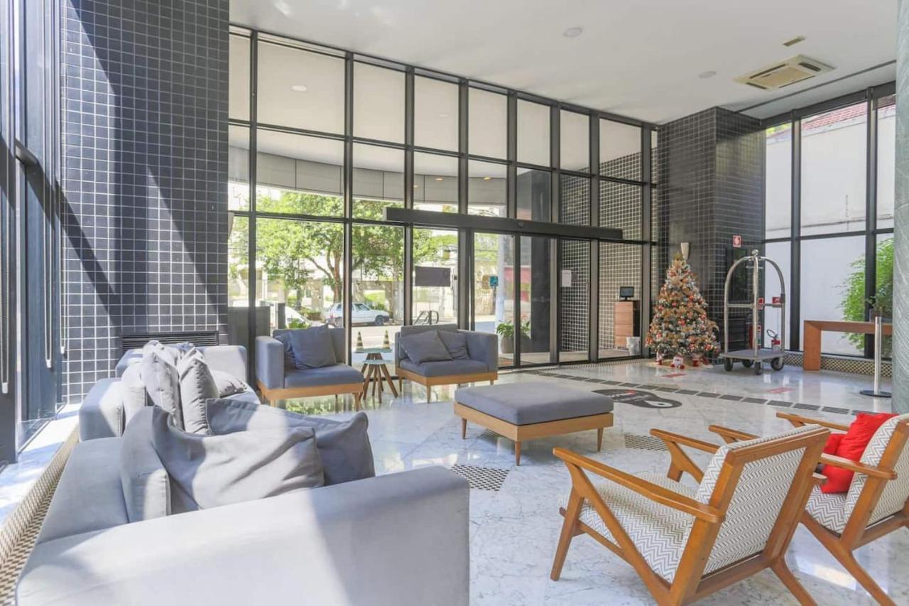 ホテル Elegant Flat Jardins - Garagem, Ar Cod, サンパウロ エクステリア 写真