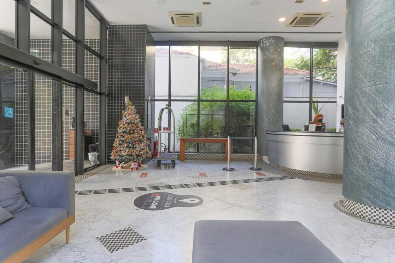 ホテル Elegant Flat Jardins - Garagem, Ar Cod, サンパウロ エクステリア 写真
